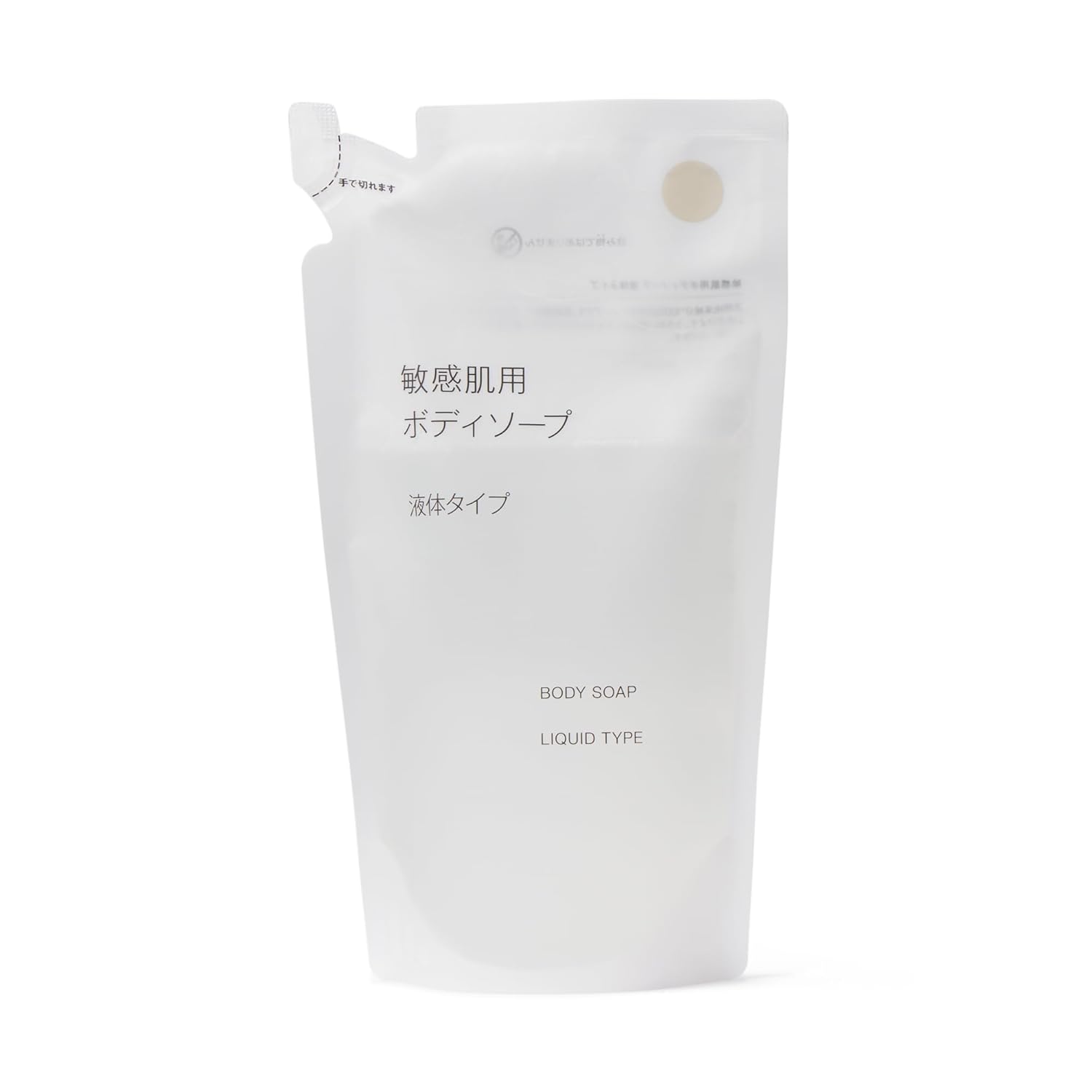Muji Sensitive Skin Body Soap Liquid Type (Refill) 340mL
