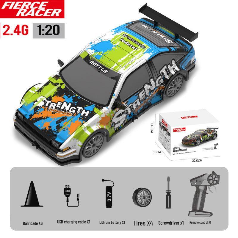 High-Speed Wireless Remote Control Drifting Car - Electric Racing Toy for Kids
