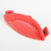Silicone Clip On Strainer for Pots And Pans High Temperature Resistant Quick Draining Rack with Leak-Proof Holes Easy To Clean Kitchen Colander