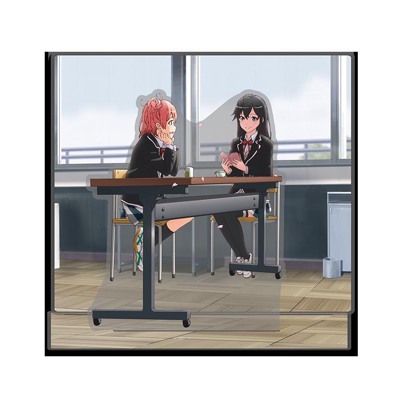 Official My Youth Romantic Comedy Acrylic Standee Ornament Approx 14.5*15.5CM, Approx 14*18.5CM