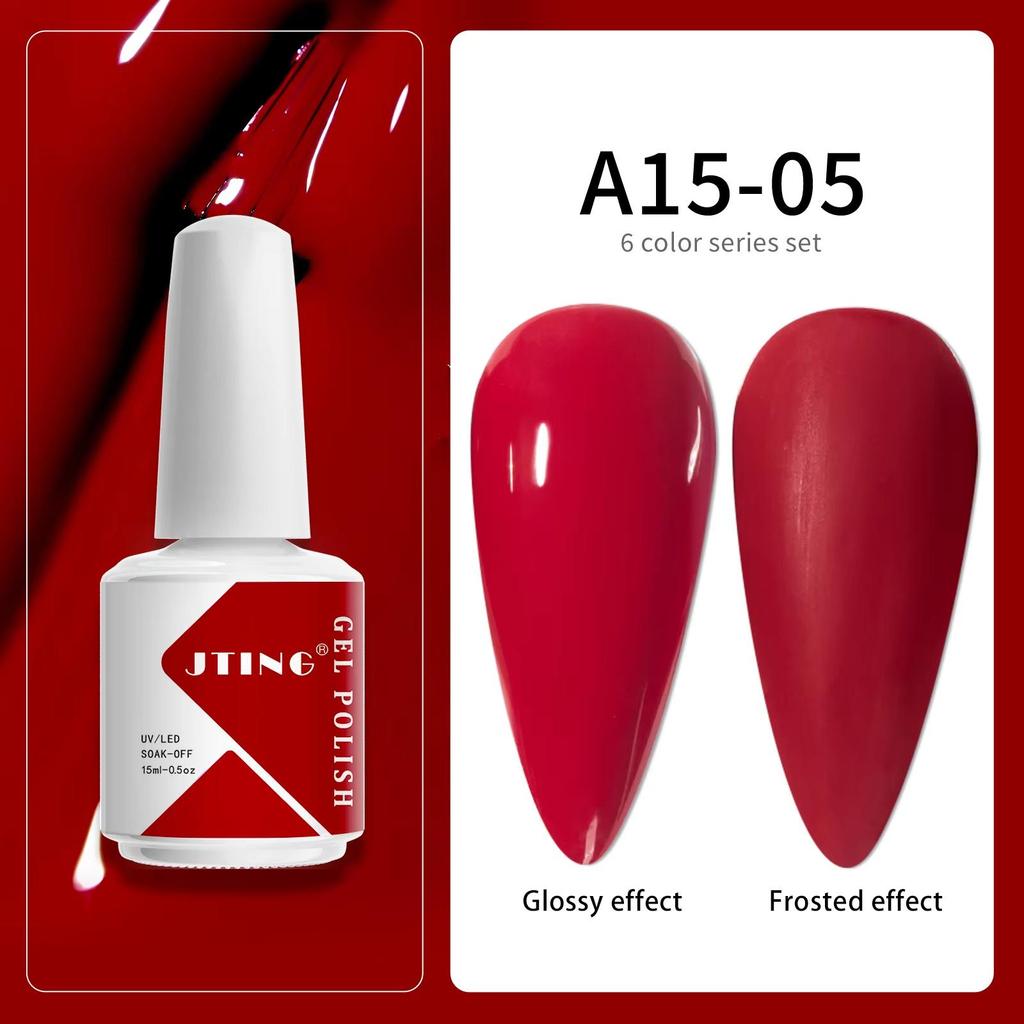 JTING Wholesale Professional Nail Supplies Soak off Gel Polish Custom Private Label Hema Free Colors Gel Nail Polish Uv Led Gel