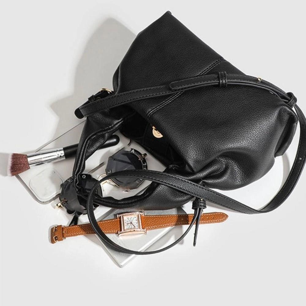 PU Leather Dumpling Shoulder Bag Light Luxury New Design Handbag Fashion Cloud Tote Bag  Gifts