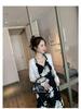 2020 Summer Korean Midi Backless Spaghetti Strap Beach Dress