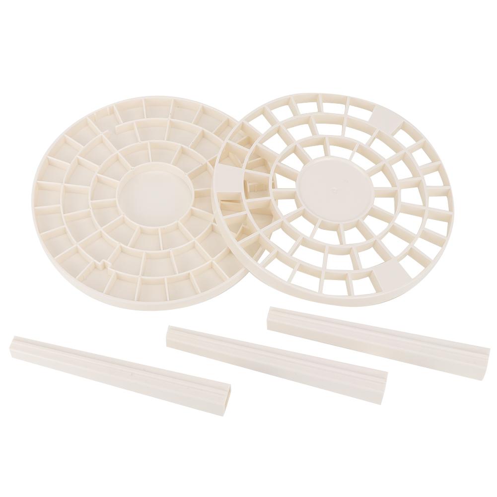 

Popular Practical MultiFunctional Plastic Pen Holder Round Pen Stand Large Volume