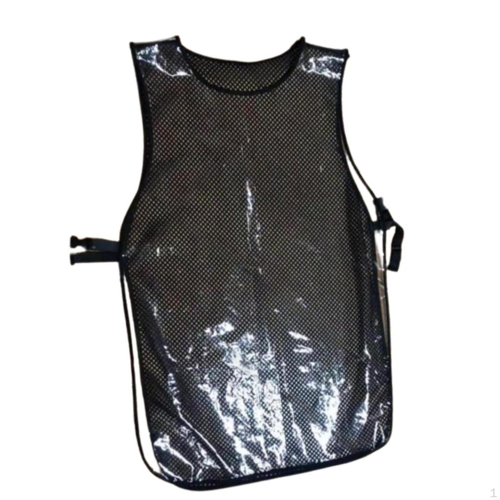 Tablier de salon de coiffure, vêtement de travail, résistant à l'huile, professionnel, imperméable, teinture, transparent
