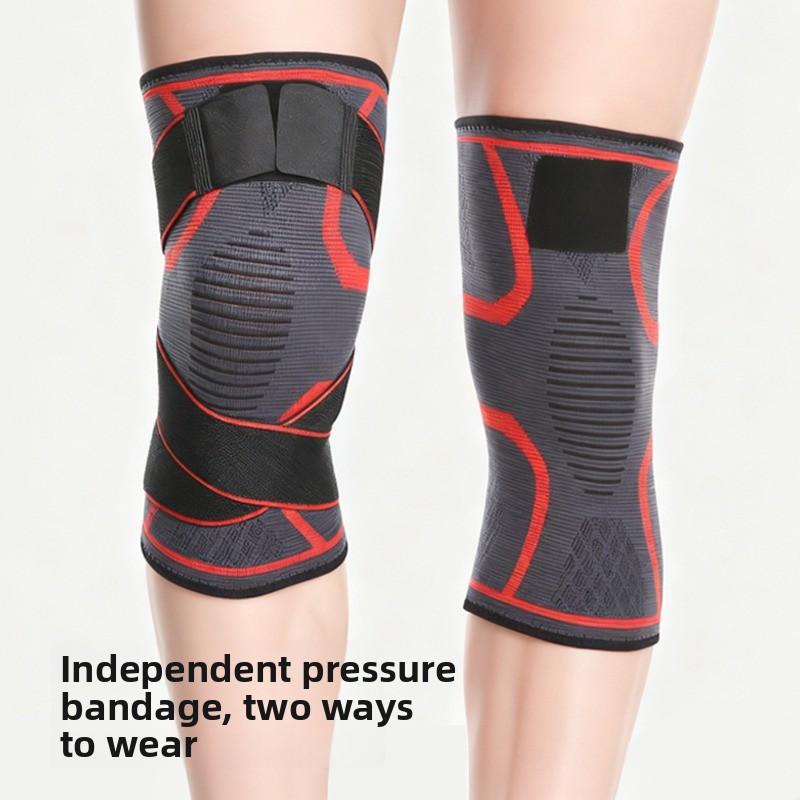 Sports Knee Brace, Deep Squat, Weightlifting, Mountain Climbing, Bandage Knee Brace, Fitness Gear, Weightlifting Knee Support, Pressure Bandage