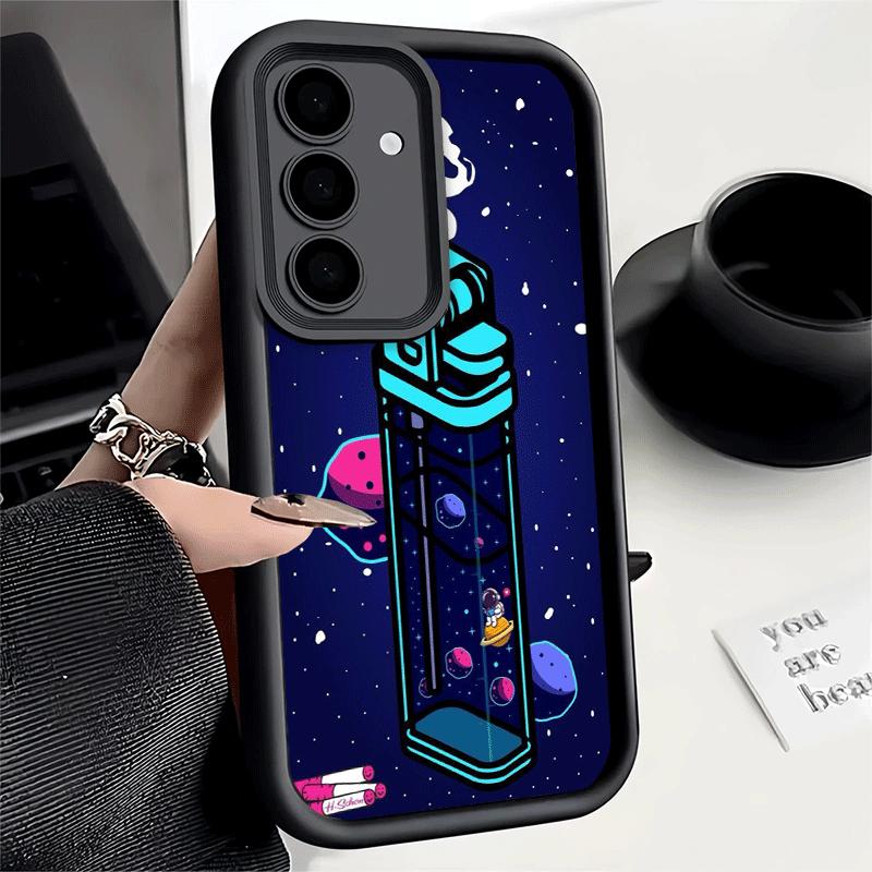 Phone Case for Samsung Galaxy S26 S25 Ultra S24 FE Lighter Cool Pattern Shell S23 Plus S22 + S21 S20 5G Soft Silicone Funda