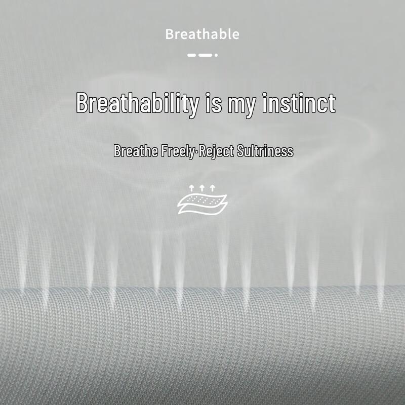 MONTAGUT Men's Summer Ice Silk Casual Shorts