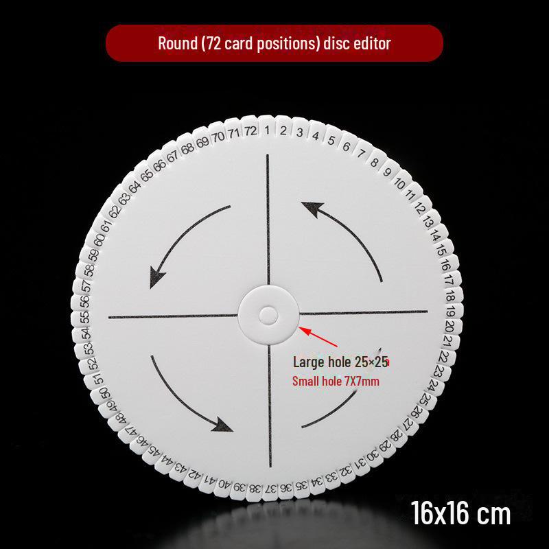 Handgewebte Rahmenflechtmaschine: Rotes Seilarmband- und Halskettenwerkzeug