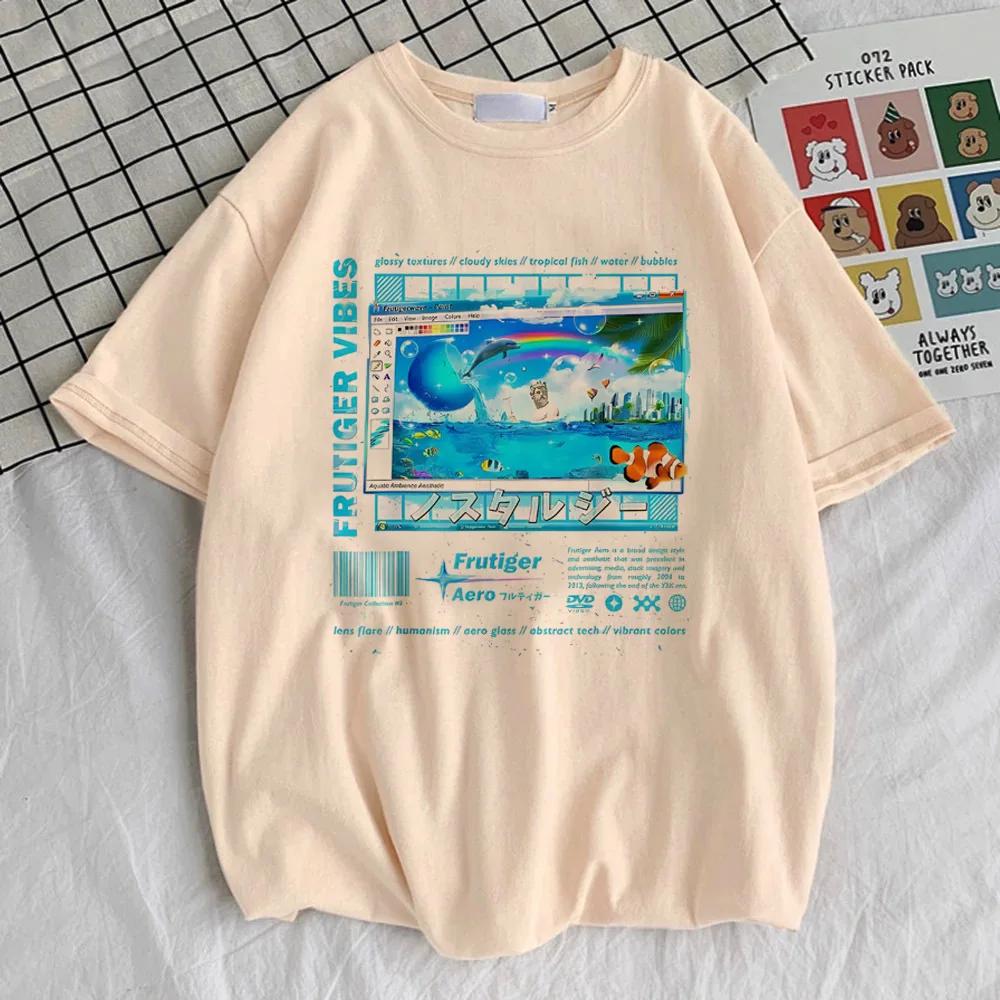 

Frutiger Aero T Shirt Girl Graphic Comfortable Gothic 80s Pastel Breathable T Shirt Graphic Y2k Retro Vintage Women Streetwear 4XL