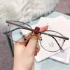 Luxury Pochromic Reading Glasses for Women Men Trendy Round Frame Presbyopia Men Unisex Anti-blue Far Sight Eyeglasses