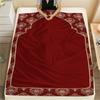 1 Stück Flanelldecke mit muslimischem Aufdruck, Hohe Qualität für alle Jahreszeiten, Heimdekoration, Wärme und Komfort, Perfekt für Weihnachtsgeschenke