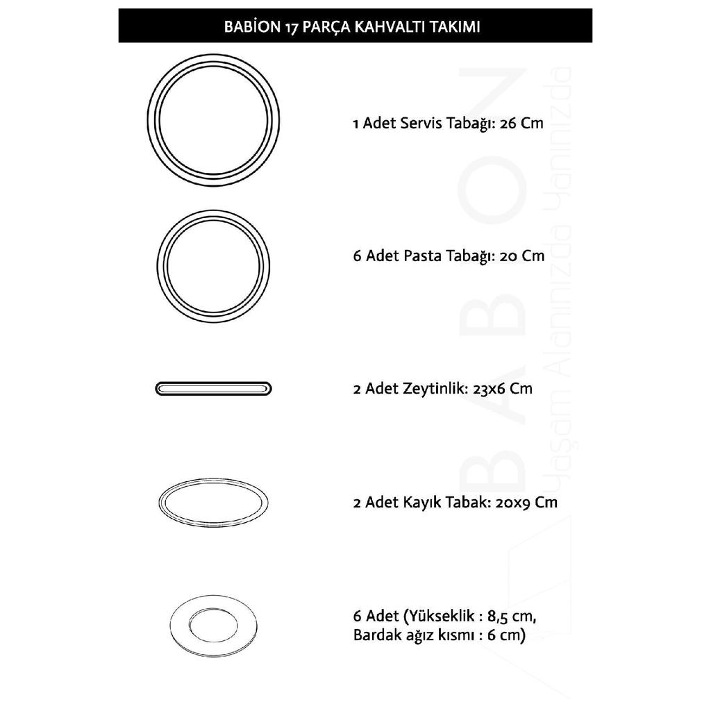 Set de cină Chakra Luxury Relief 24 piese pentru 6 persoane