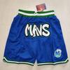 Mens Basketball Shorts With Team Embroidery NBA Style Loose Fit Athletic Pants Practice Casual Wear