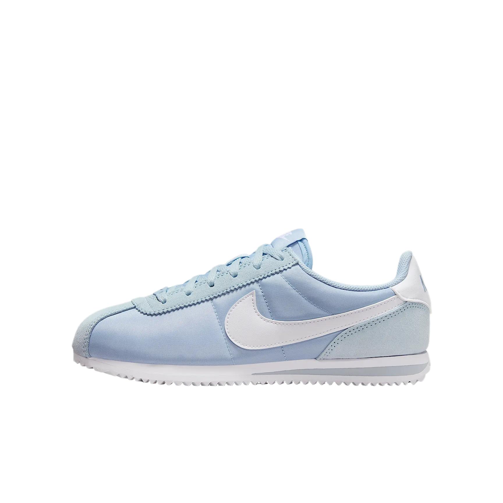 

Nike Кроссовки детские Cortez TXT GS Light Armory Blue белые IF1615-400 37.5