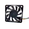 DC 5V 12V Double Ball Bearing 6010 60MM 60x60x10MM Ultra-Thin Silence Graphics Card Fan Cooling Fan With 4pin PWM