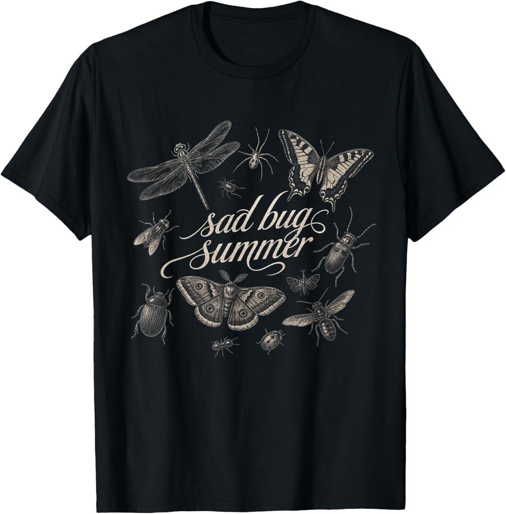 Sad Bug Summer Insects Lover T-Shirt