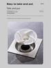 New Japanese-Style Drain Filter Net for Bathroom Hair, Vortex Drain Stopper, Anti-Insect and Anti-Odor Gadget