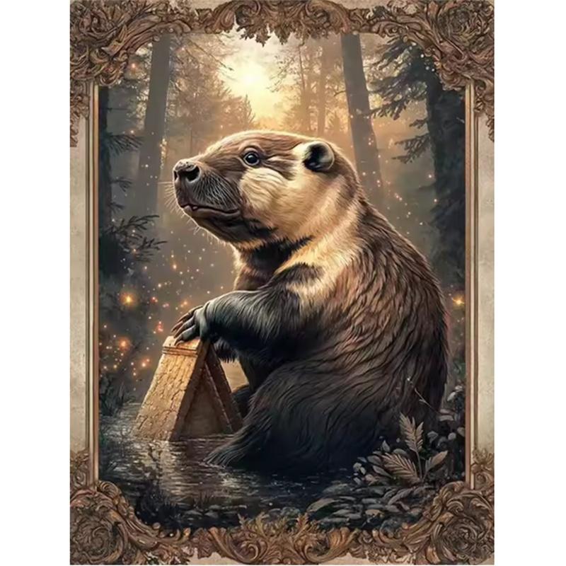 5D Diy Diamant Kunst Malerei Tier Stickerei Wald Elf Mädchen Wolf Bild Diamant Mosaik Neue 2025 Strass Hause Dekoration