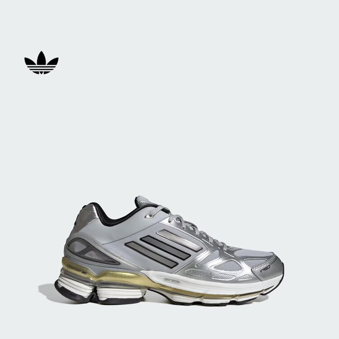 

Adidas ADIZERO F50 Повседневная спортивная обувь - Новый стиль Adidas Дизайн с тремя листьями KI1697 36 серебряный