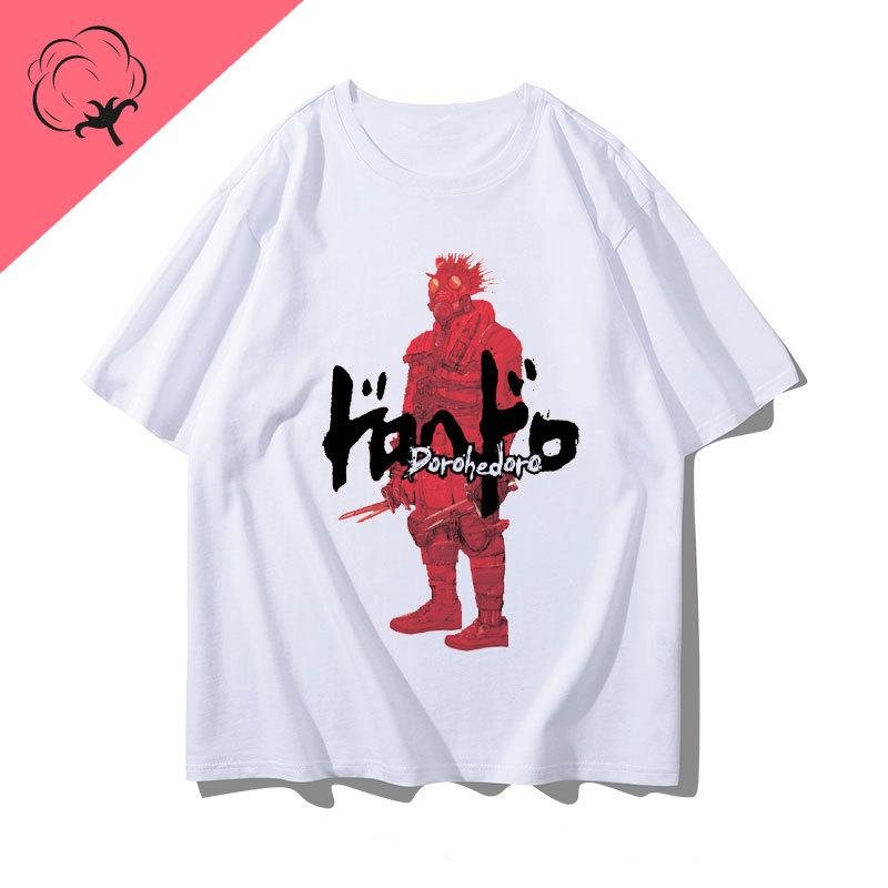 Dorohedoro T Shirt KaiUnisex Nikaido Japan Anime Printing T Shirt Casual Loose Crewneck Unisex Women AllMatch Otaku Anime Shirt