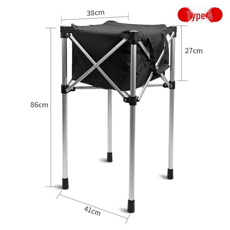 Portable Tennis Ball Picker & Storage Cart