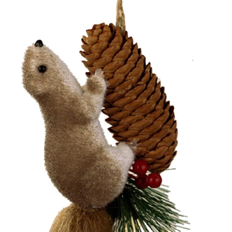 Cartoon Squirrel Ornament Christmas Tree Hanging Decoration For Christmas Tree And Nursery Room Wedding Holiday Party