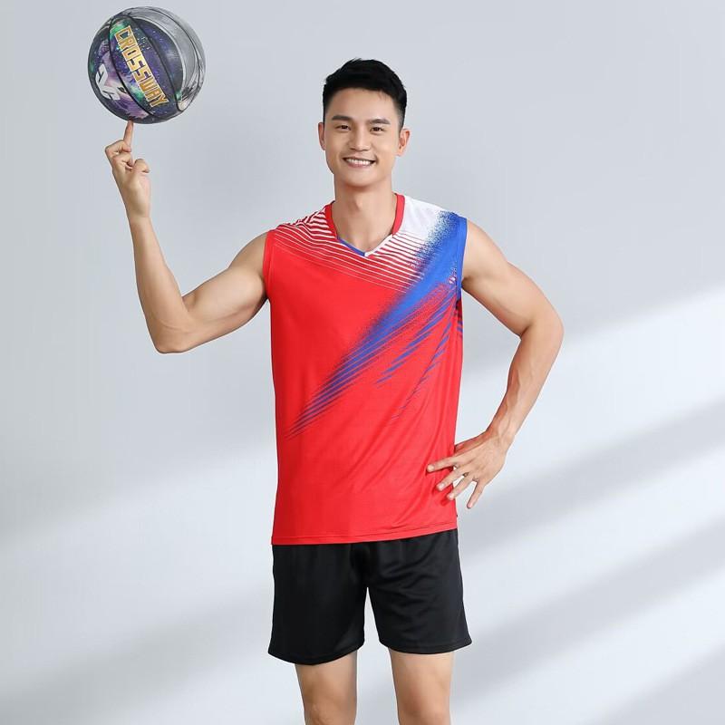 Quick Dry Breathable Badminton Tank Top Shorts Set Men Women Tennis Table Volleyball Training Competition