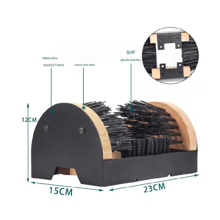 Professional Shoe Scrubber Brush Portable Shoe Cleaning Brush For Effective Cleaning After Trekking Or Daily Commute