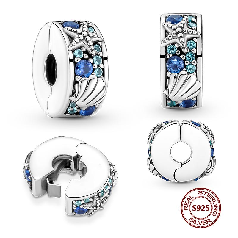 Charms camaleonte adatti a braccialetti originali alla moda in argento 925 con zircone, perlina a forma di polpo e tartaruga, ciondolo a forma di farfalla e lucciola, fai da te per realizzare gioielli