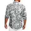 Tenue Sequin Disco Années 70 pour Homme Chemise à Sequins Coupe Festive Chemise Hawaïenne Nouvel An Boutonnée Chemise Chemise pour Homme Non-Repassage Vintage Chemise à Paillettes
