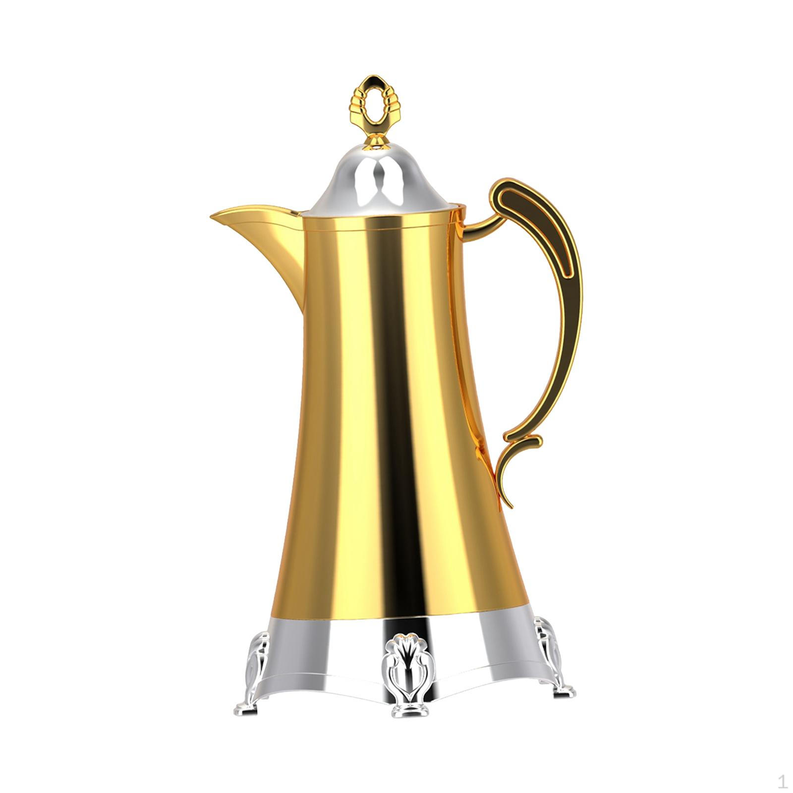 

Арабский кофейный графин изолированный чайник 800 мл чайник для кемпинга вечеринки фестиваля B