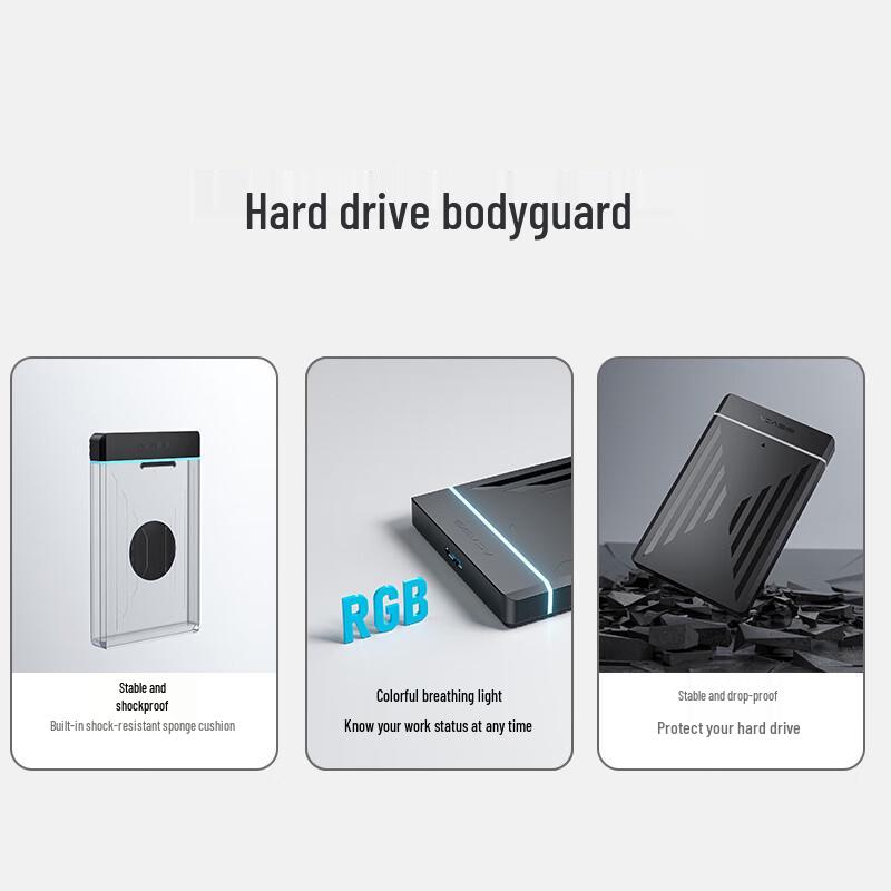 ACASIS USB 3.0 2.5-inch SATA SSD/HDD Enclosure