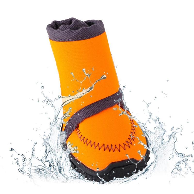 Big Dog Shoes Winter Pet Puppies Footwear Rain Snow Waterproof Booties Anti-Slip Shoes for Small Large Dogs Pet Products