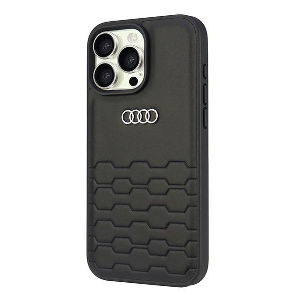 Audi Synthetic Leather Iphone 16 Pro Max6.9 Black Hardcase Au-Tpupcip16Pm-Gt/D2-Bk