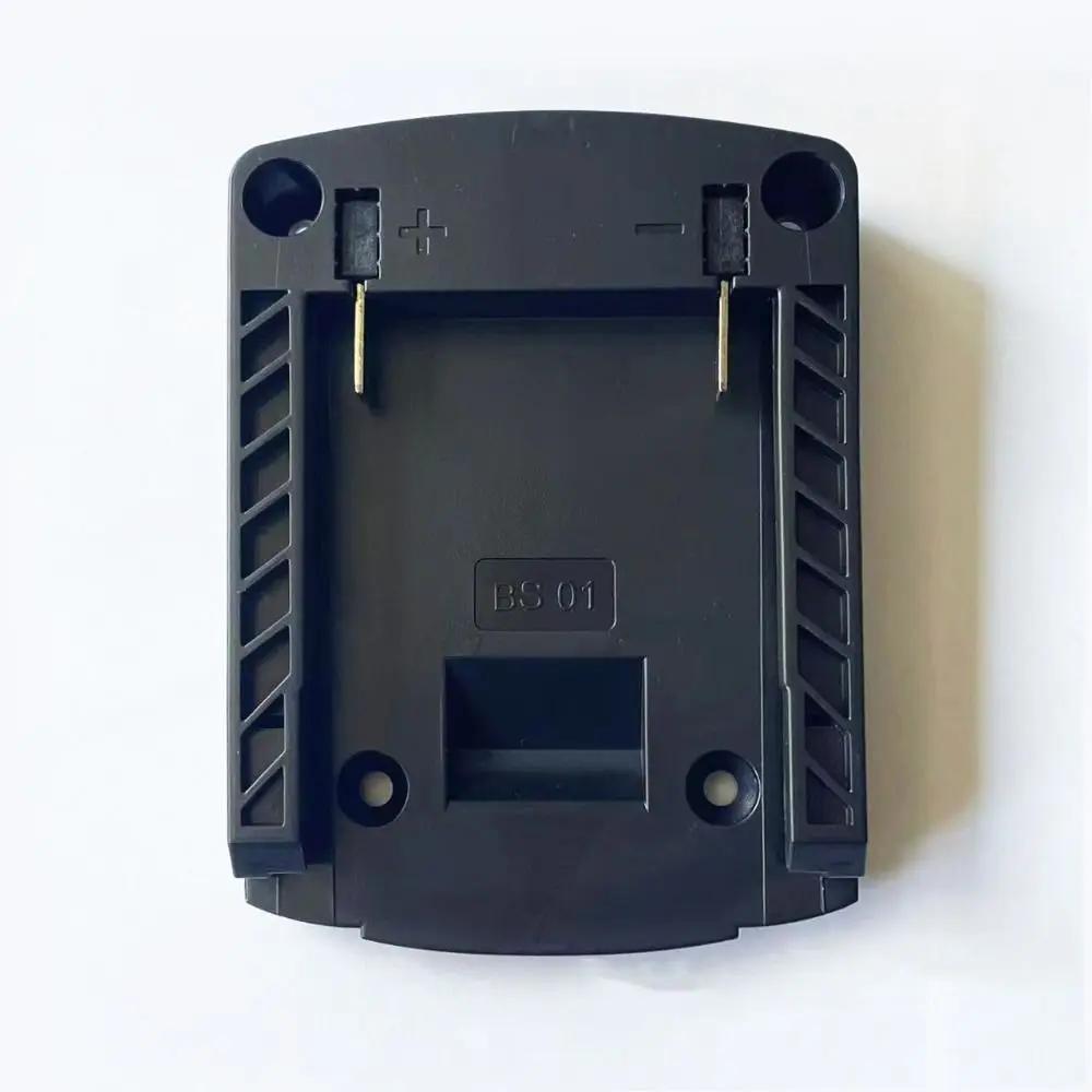 Adapter ABS DIY Przenośny Trwały Obudowa Głowicy Ładującej Złącze Baterii do Makita/DeWalt/WORX/Milwaukee Bateria Litowa 18V