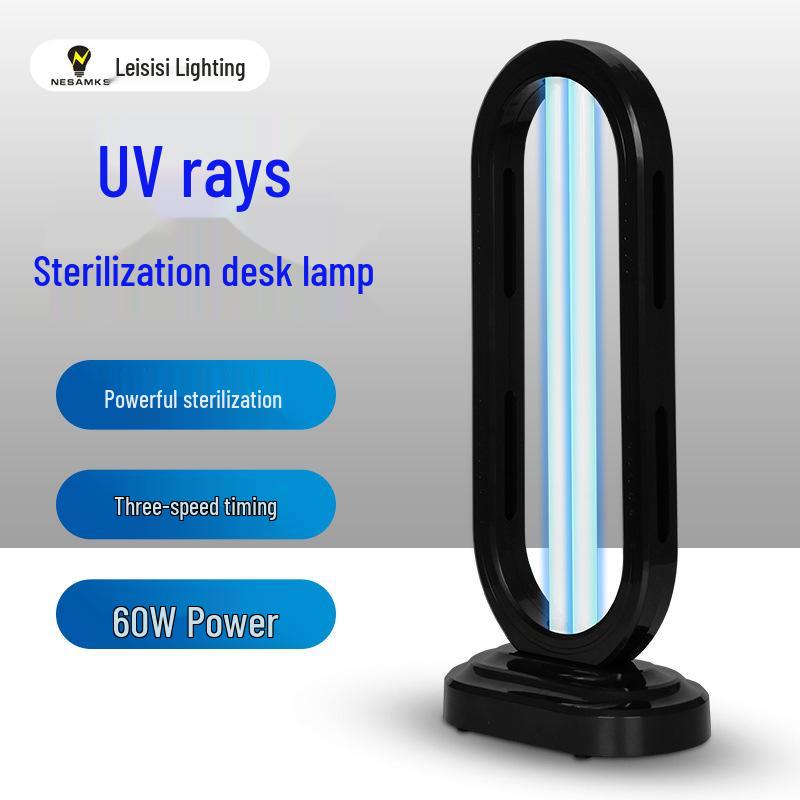 UV Sterilization Table Lamp with Ozone for Air Purification and Odor Elimination In Living Rooms