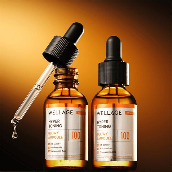 [WELLAGE] Hyper Toning Glowy Ampoule 30ml