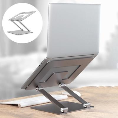 Support d'ordinateur pliable en alliage d'aluminium, Angle de hauteur réglable, Dissipation thermique, antidérapant, tablette de bureau Portable, support d'ordinateur