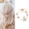 Pearl Leaf Comb Pałąk Akcesoria do włosów dla kobiet Opaska Tiara Akcesoria ślubne Opaska na głowę