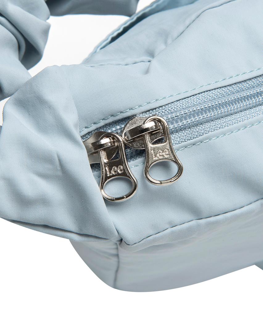 Lee Nylon Two-Way Shirring Bag Light Blue