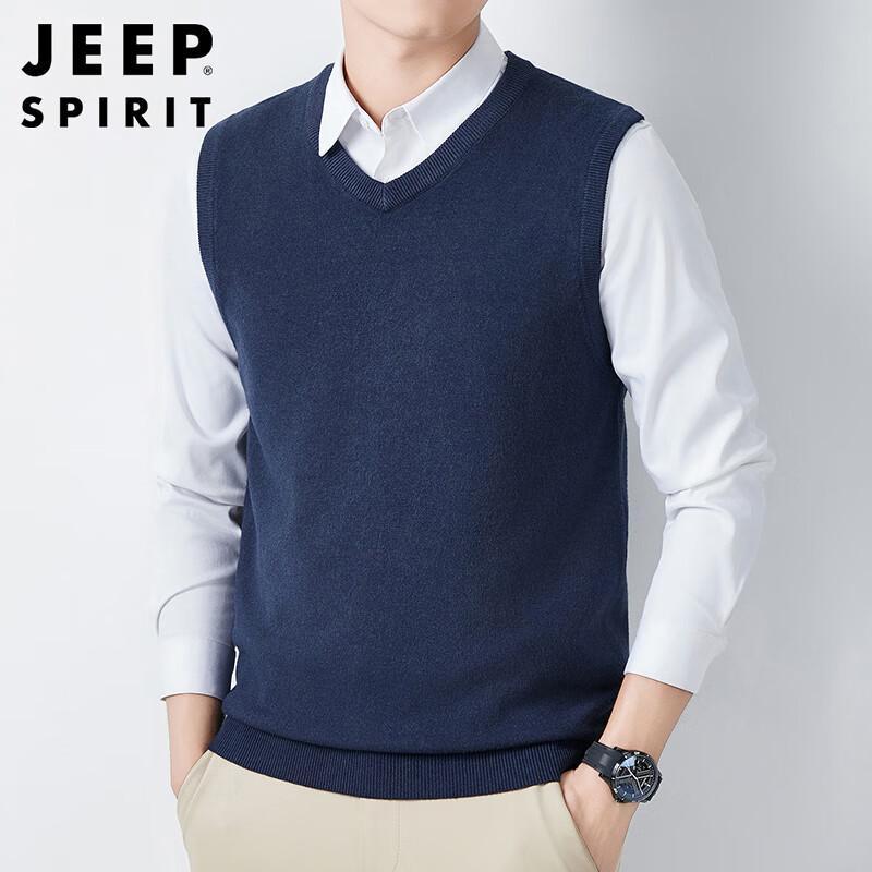 

JEEP SPIRIT Men s Long Sleeve Knit Sweater 4XL