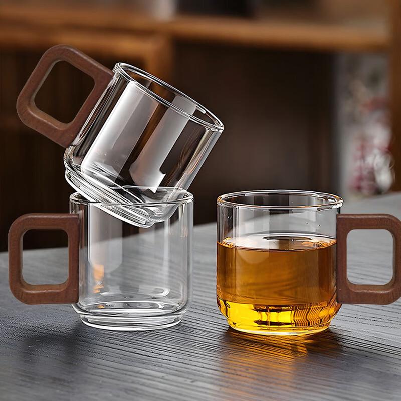 Zhenqi High Borosilicate Glass Tea Cups