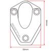 Geta Racing MONKEY125 (JB02/JB03), GROM, DAX125 Side Stand Extender, Expanded Contact Area, Sand, Gravel,