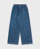 SLOW RECORD HOUSE Side Track Denim Pants_Medium Blue