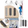 Extendable Feather Duster Brush Set With Telescopic Handle For Home Cleaning And Dust Removal