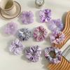 10Pcs Plaid Pattern Hair Scrunchies Cute Hair Bands Large Intestine Hair Tie  For Women