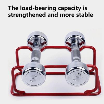 Dumbbell Rack Professional Non-slip Strong Load-bearing Strengthened Space-saving Place Barbell Standing Type Dumbbell