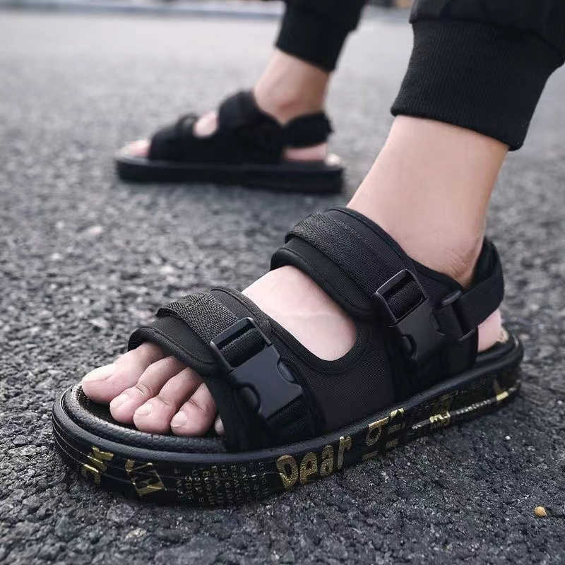 Fashion Sling Back Autumn Men Summer Sandals Best Men's Shoes Brands Luxury Slipper Sneakers Sport Idea Shooes Trend Hypebeast