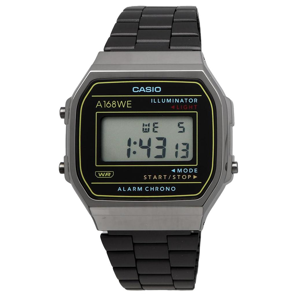 Casio Digital Watch Vintage Series Heritage Colors Kids Black Overseas Model [Casio] A168WEHB-1A Men's Women's [Item]